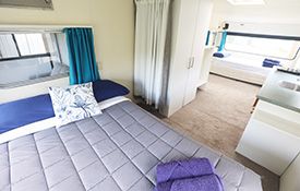 family caravan with annexe